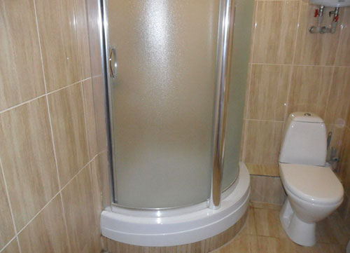 Установка душевой кабины